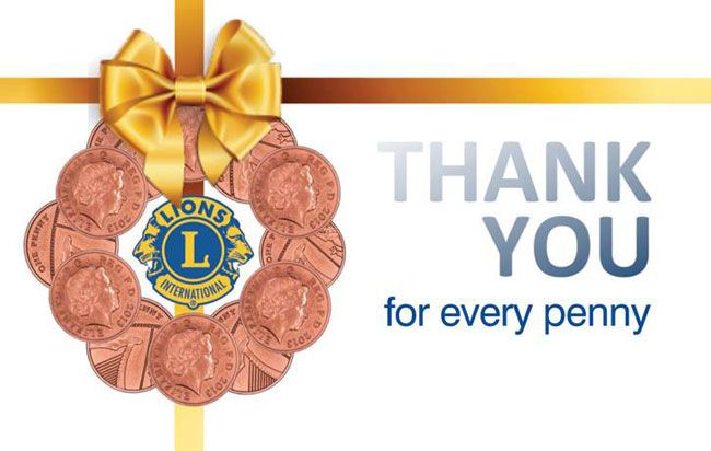 Thank you from Maltby and Rother Valley Lions Club