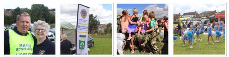 Aston Carnival, supported by Maltby )Rother Valley) Lions Club