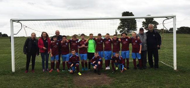 Maltby and Rother Valley Lions sponsor Maltby Juniors Under 13's Football Team